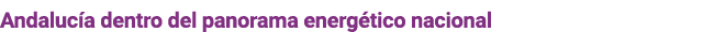 Andaluc a dentro del panorama energ tico nacional 