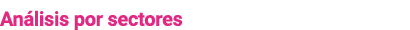 An lisis por sectores