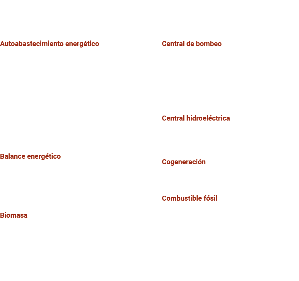 Autoabastecimiento energ tico Relaci n entre la producci n propia de una fuente de energ a o del conjunto de fuentes    