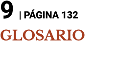 9   P GINA 132 GLOSARIO