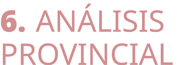 6. AN LISIS PROVINCIAL
