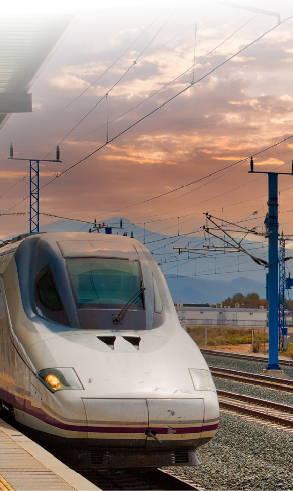 Spain, Antequera train station servicing landmark Andalusian destinations