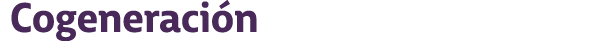 Cogeneraci n