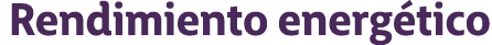 Rendimiento energ tico 