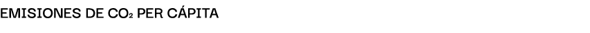 Emisiones de CO2 per c pitA