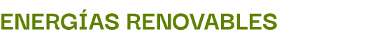 ENERG AS RENOVABLES