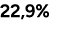 22,9%
