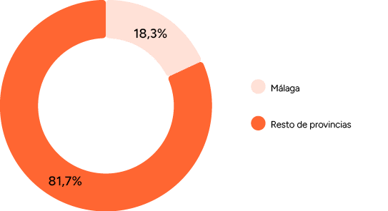 18,3%,81,7%,Resto de provincias,M lag