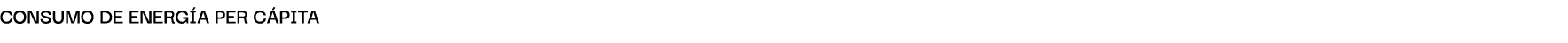 CONSUMO DE ENERG A PER C PITA