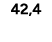 42,4