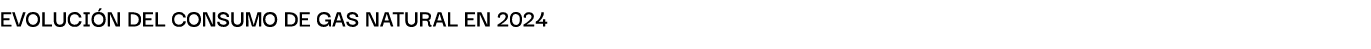 Evoluci n del consumo de gAs nAturAl en 2024