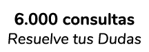 6 000 consultas Resuelve tus Dudas
