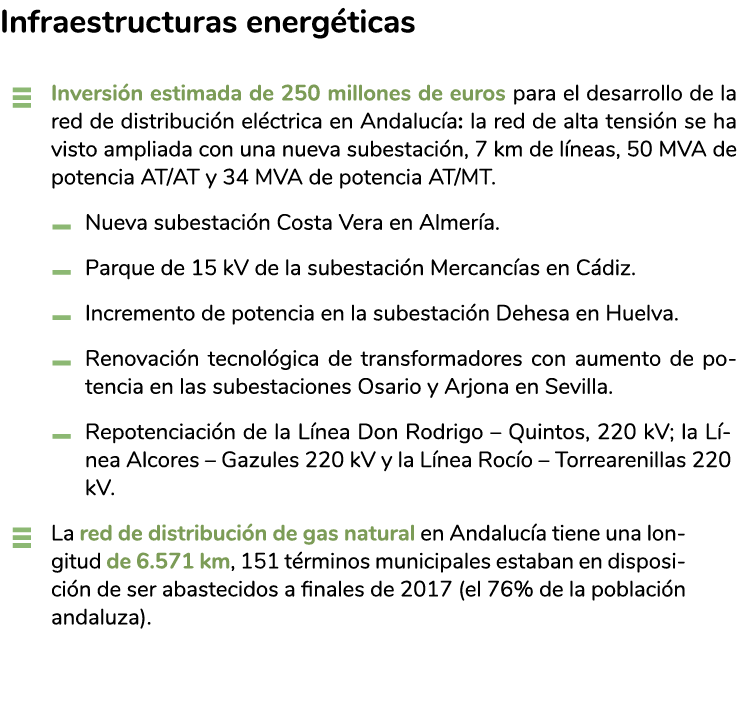 Infraestructuras energ ticas   Inversi n estimada de 250 millones de euros para el desarrollo de la red de distribuci   