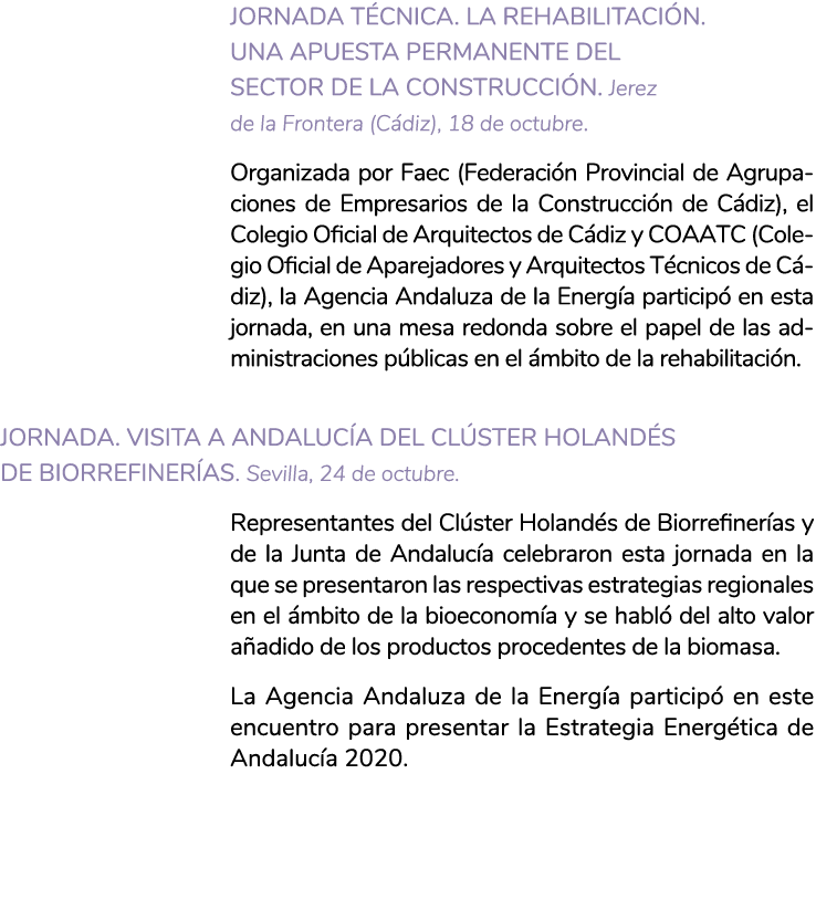 JORNADA T CNICA  La rehabilitaci n  Una apuesta permanente del sector de la construcci n  Jerez de la Frontera  C diz   