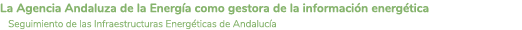 La Agencia Andaluza de la Energ a como gestora de la informaci n energ tica Seguimiento de las Infraestructuras Energ   