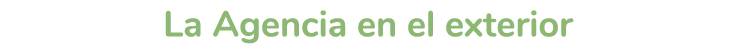 La Agencia en el exterior 