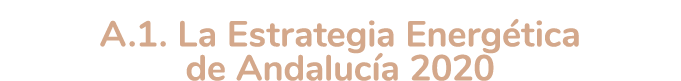  A 1  La Estrategia Energ tica de Andaluc a 2020 