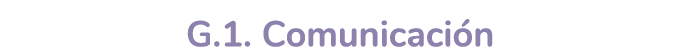  G 1  Comunicaci n 