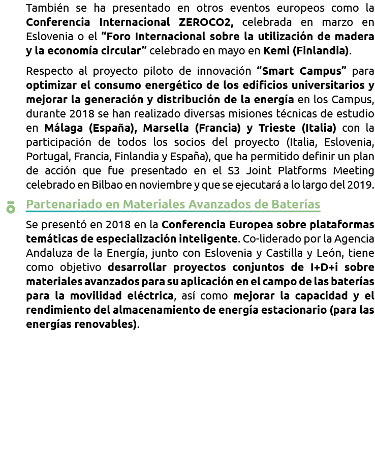 Tambi n se ha presentado en otros eventos europeos como la Conferencia Internacional ZEROCO2  celebrada en marzo en E   