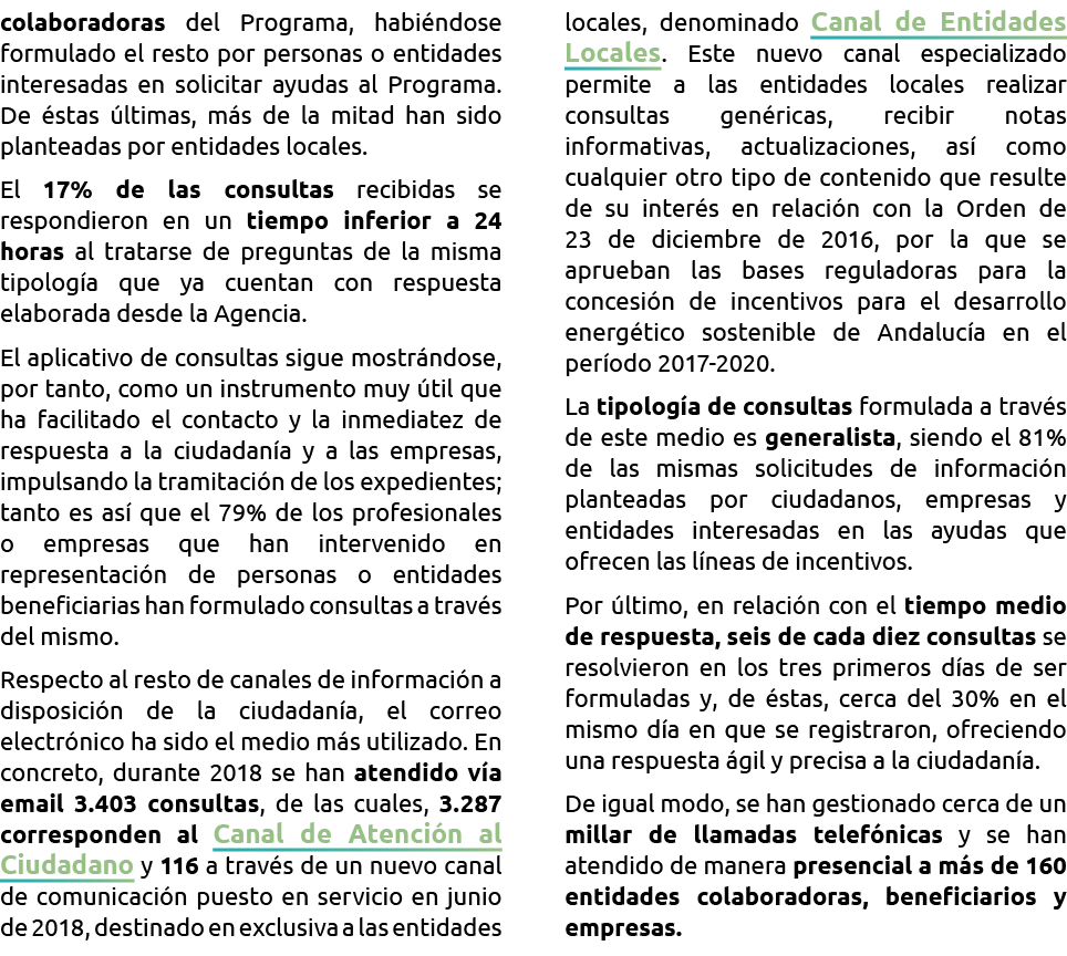colaboradoras del Programa  habi ndose formulado el resto por personas o entidades interesadas en solicitar ayudas al   