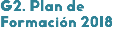  G2  Plan de Formaci n 2018 