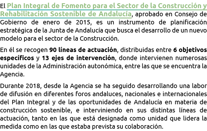 El Plan Integral de Fomento para el Sector de la Construcci n y Rehabilitaci n Sostenible de Andaluc a  aprobado en C   