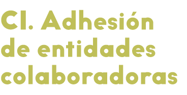  C1  Adhesi n de entidades colaboradoras 