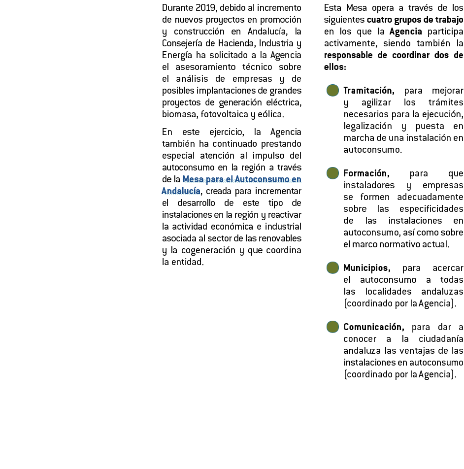  Durante 2019  debido al incremento de nuevos proyectos en promoci n y construcci n en Andaluc a  la Consejer a de Ha   