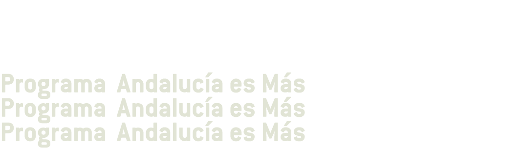 Programa Andaluc a es M s Programa Andaluc a es M s Programa Andaluc a es M s