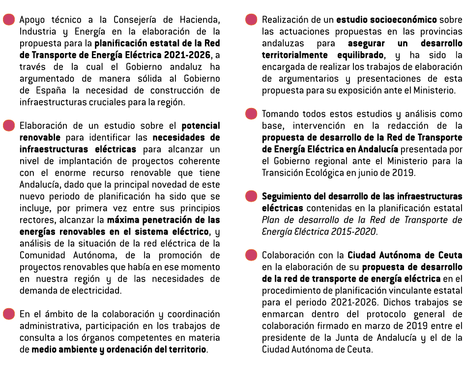   Apoyo t cnico a la Consejer a de Hacienda  Industria y Energ a en la elaboraci n de la propuesta para la planificac   