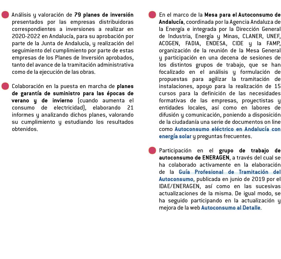   An lisis y valoraci n de 79 planes de inversi n presentados por las empresas distribuidoras correspondientes a inve   