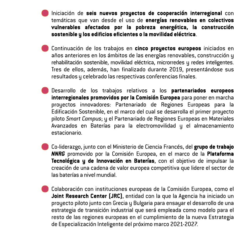   Iniciaci n de seis nuevos proyectos de cooperaci n interregional con tem ticas que van desde el uso de energ as ren   