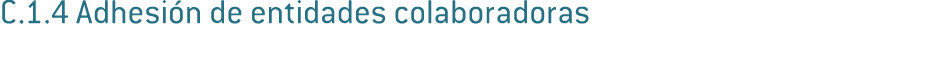 C 1 4 Adhesi n de entidades colaboradoras 