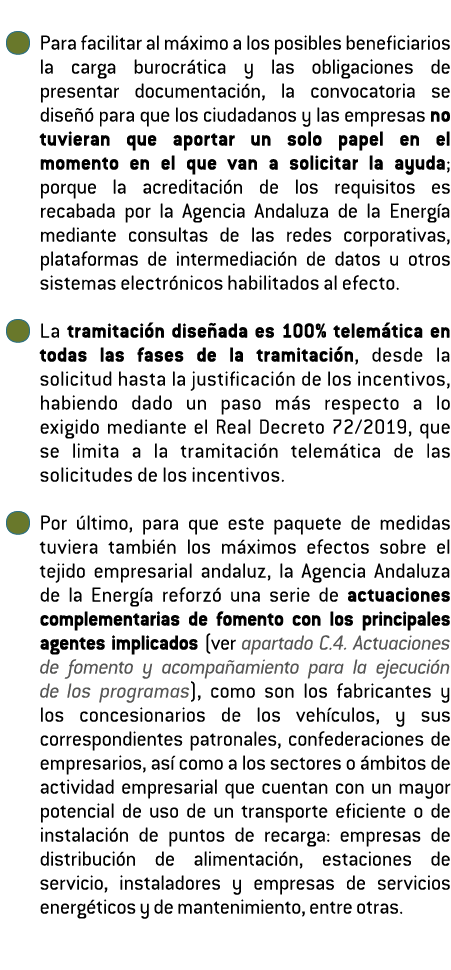   Para facilitar al m ximo a los posibles beneficiarios la carga burocr tica y las obligaciones de presentar document   