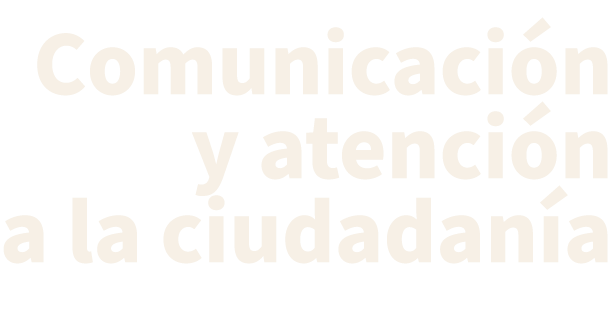 Comunicaci n y atenci n a la ciudadan a