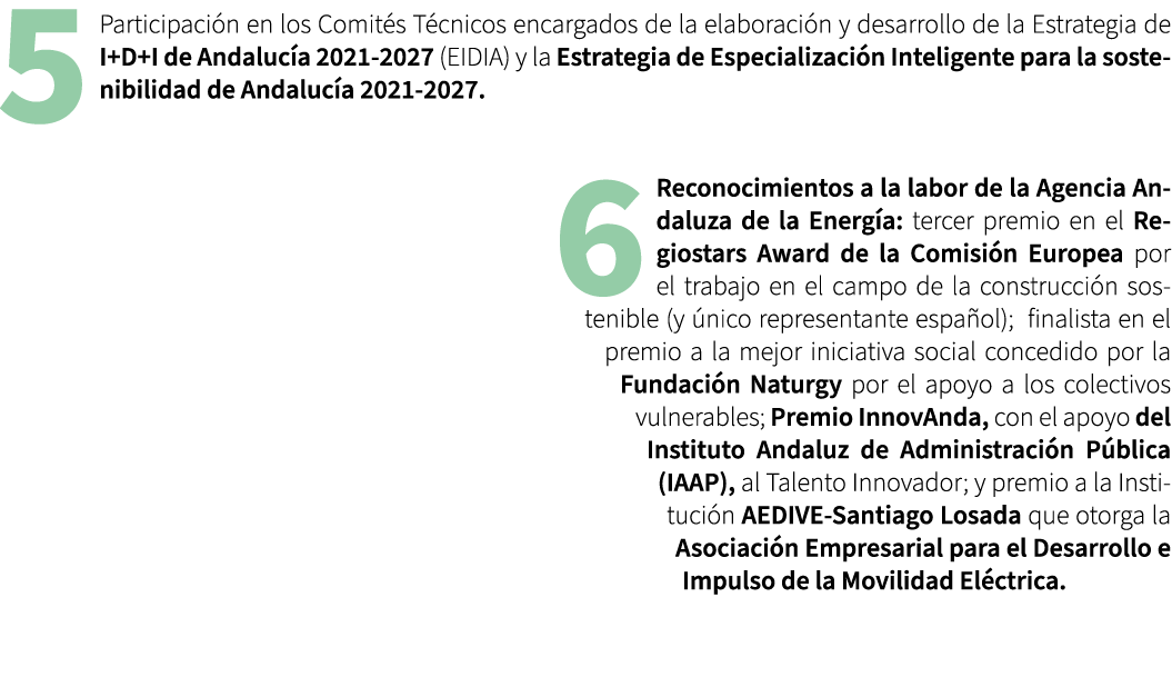 5Participaci n en los Comit s T cnicos encargados de la elaboraci n y desarrollo de la Estrategia de I+D+I de Andaluc...