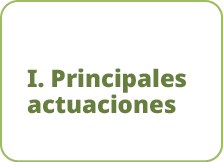 I. Principales actuacione