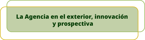 La Agencia en el exterior, innovaci n y prospectiv