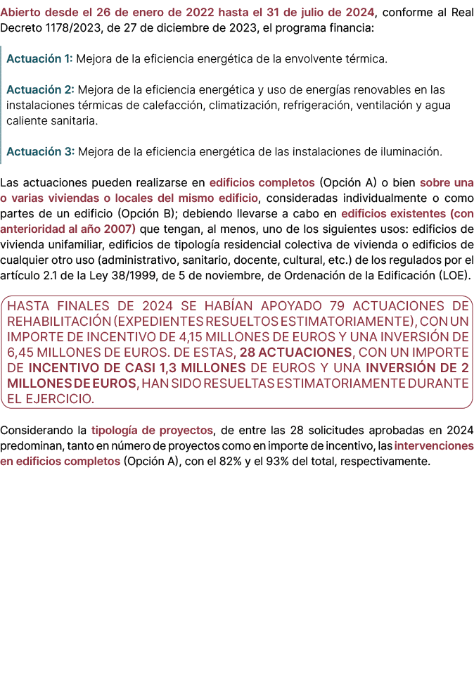 Abierto desde el 26 de enero de 2022 hasta el 31 de julio de 2024, conforme al Real Decreto 1178/2023, de 27 de dicie...