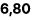 6,80