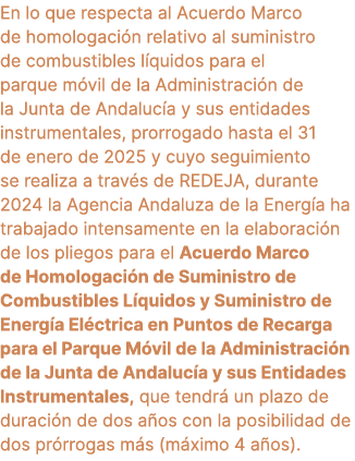 En lo que respecta al Acuerdo Marco de homologaci n relativo al suministro de combustibles l quidos para el parque m ...