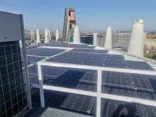 Instalaciones fotovoltaicas de la sede de la Agencia Andaluza de la Energía