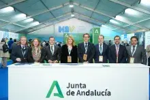 Stand de la Junta en el Congreso Nacional de Hidrógeno Verde