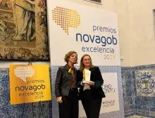 La directora de la Agencia recoge el premio NovaGob
