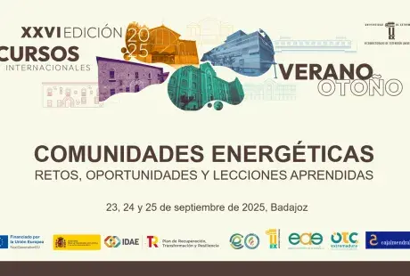 Cartel curso comunidades energéticas