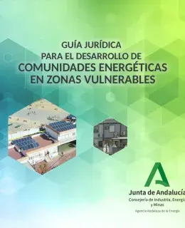 Portada de la Guía jurídica para el desarrollo de comunidades energéticas en zonas vulnerables
