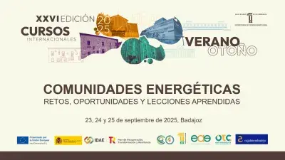 Cartel curso comunidades energéticas