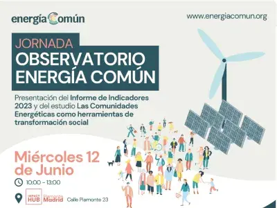 Jornada Observatorio energía común Jornada Observatorio energía común