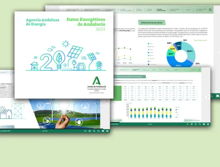 Datos energéticos de Andalucía 2023