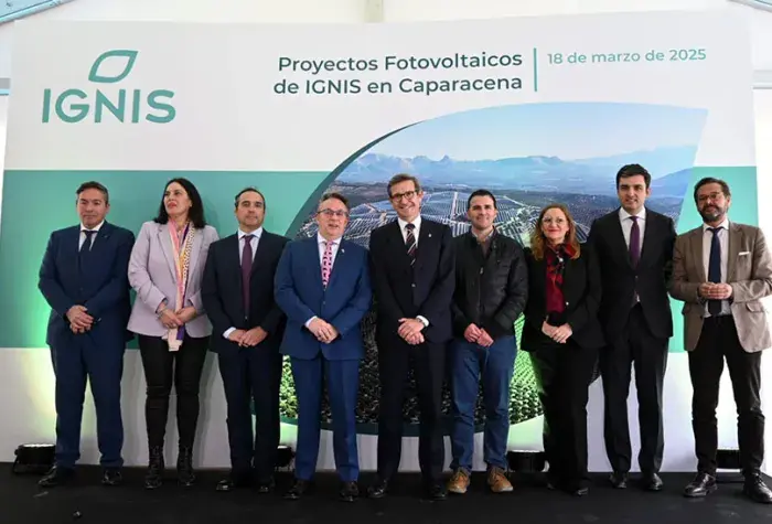 Inauguración del proyecto fotovoltaico de IGNIS Inauguración del proyecto fotovoltaico de IGNIS